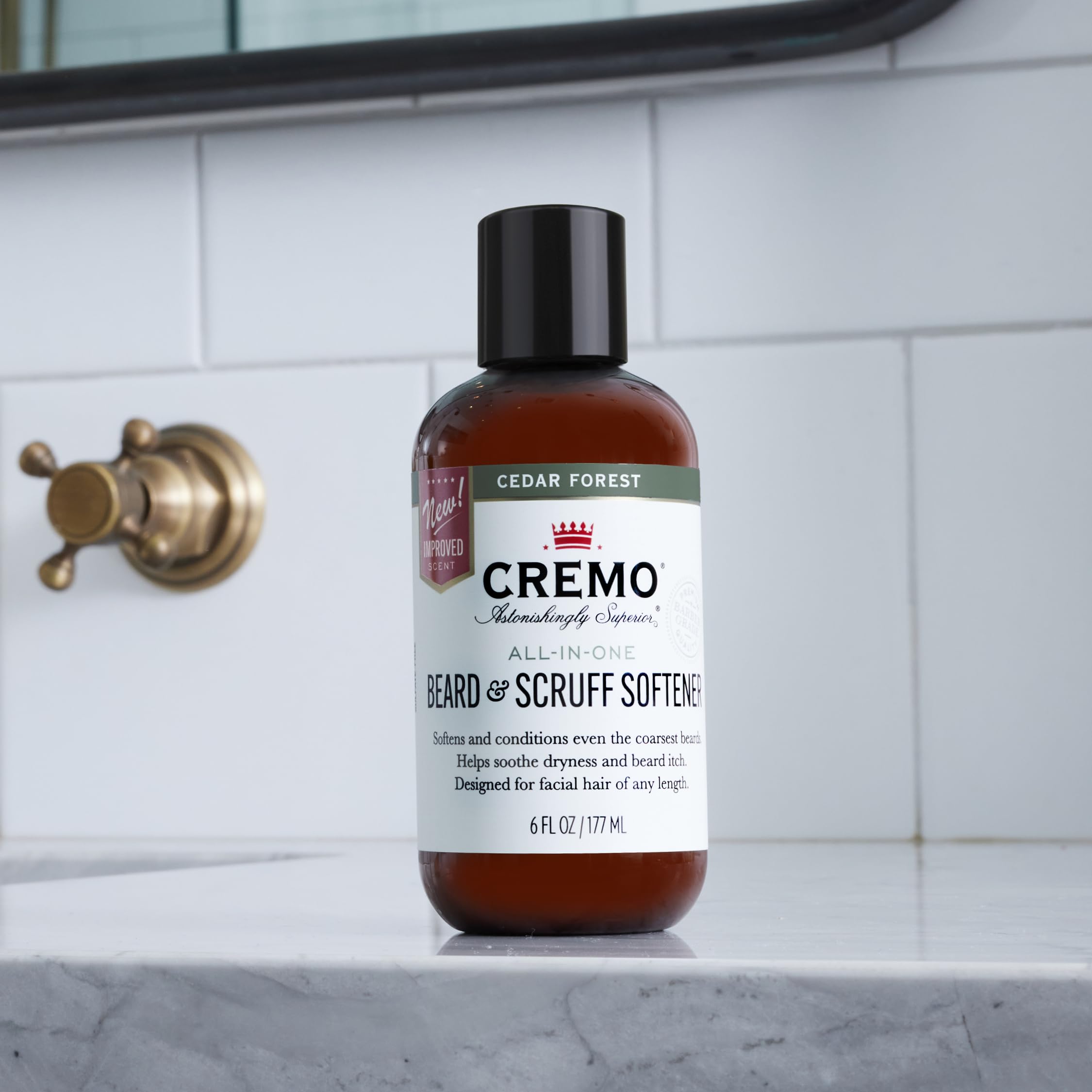 Cremo Beard and Scruff Softener - Forest Blend - 6 oz.