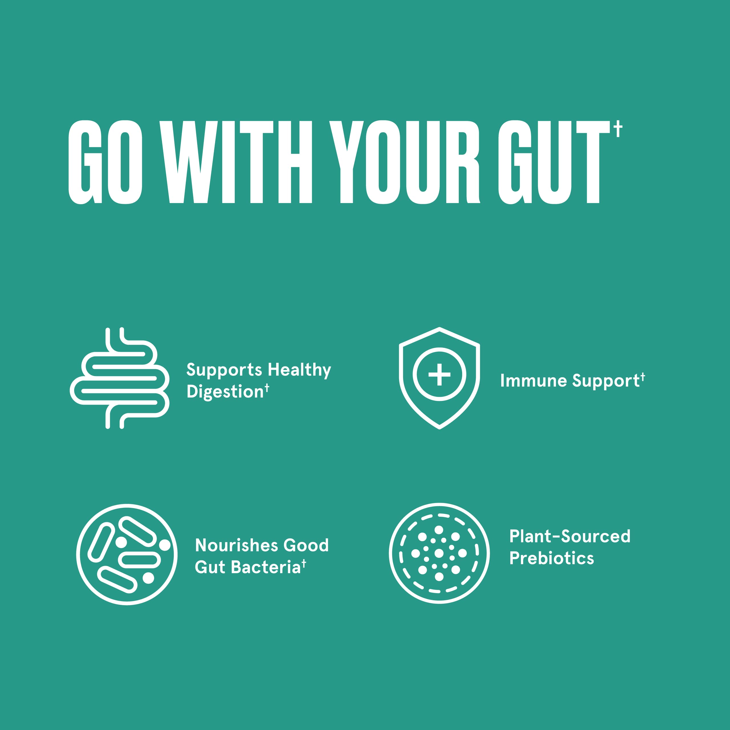 Bulletproof Unflavored Innerfuel Prebiotic Fiber Powder, 13.4 Ounces, Supplement for Gut Health, Digestive Health and Immune Support, Plant Sourced Prebiotics, 0g Sugar