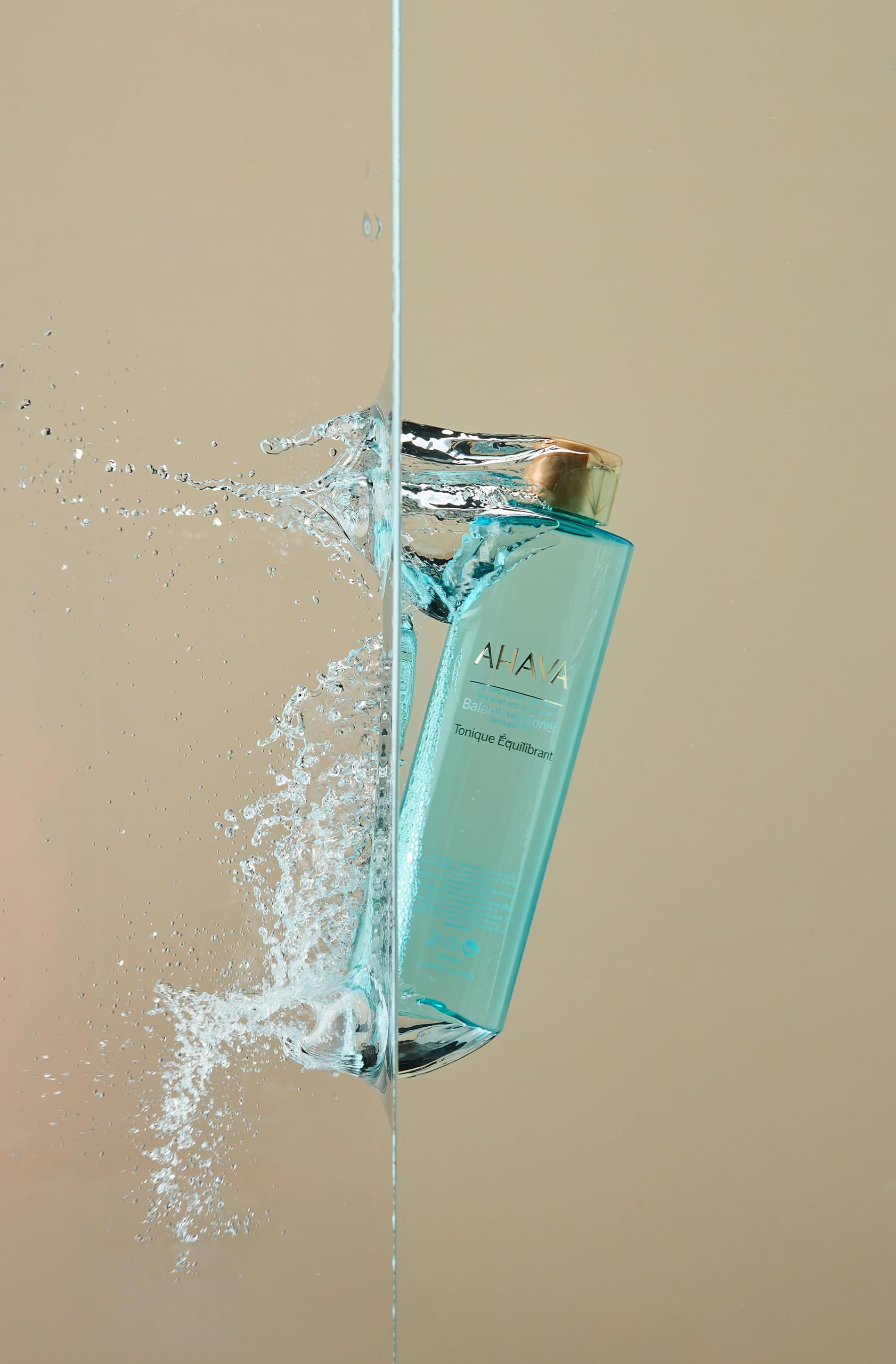 AHAVA Cleanse Balancing Toner - Lightweight toner to clean & rebalance skin’s hydration & pH, Enriched with our exclusive skin activator, Osmoter & Bilberry extract & fruit acids, 8.5 Fl.Oz