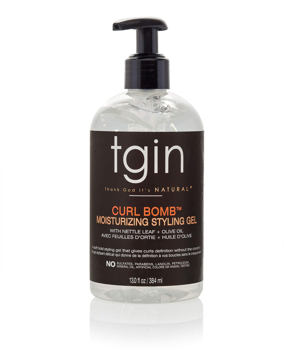 tgin Curl Bomb Moisturizing Styling Gel