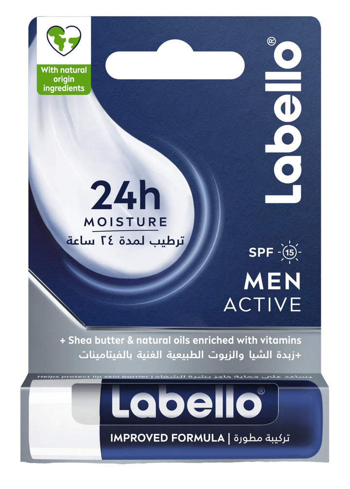 Labello Active Care For Men Lip Balm 4.8g by Labello