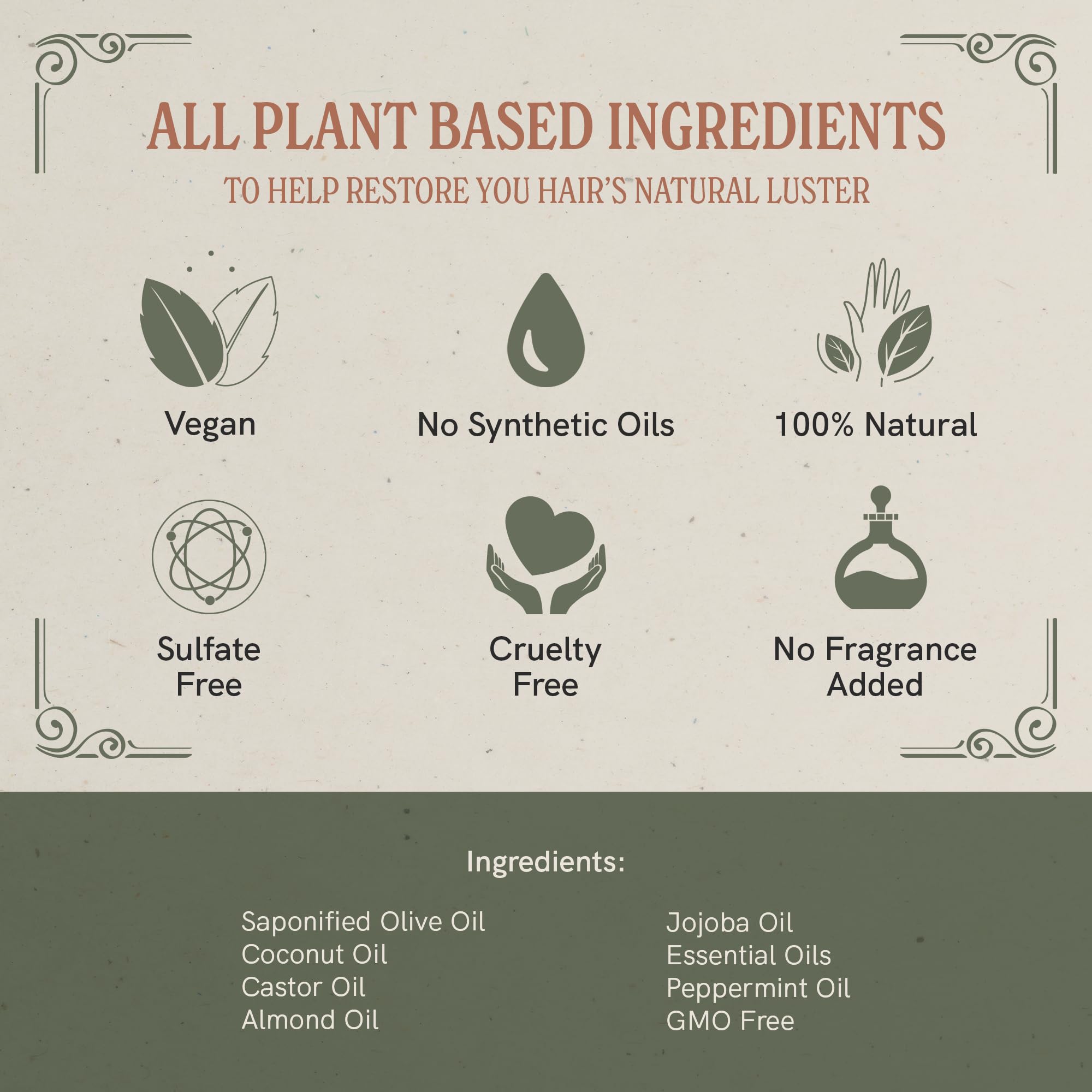 J.R. Liggett Jojoba And Peppermint Shampoo Bar 3.50 Ounces