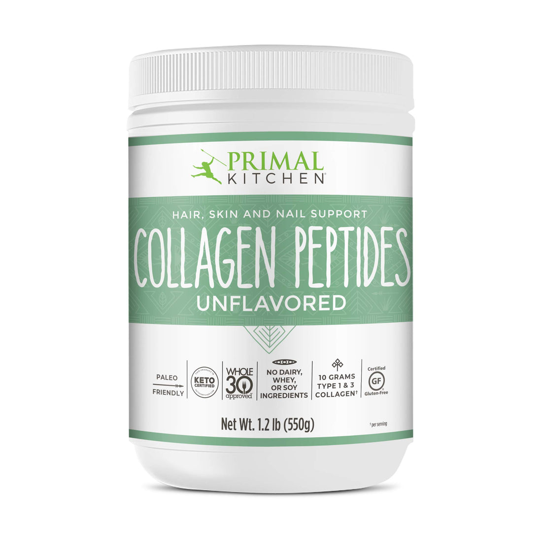 Primal Kitchen Collagen Peptides, Unflavored Collagen Powder, 1.2 Pounds