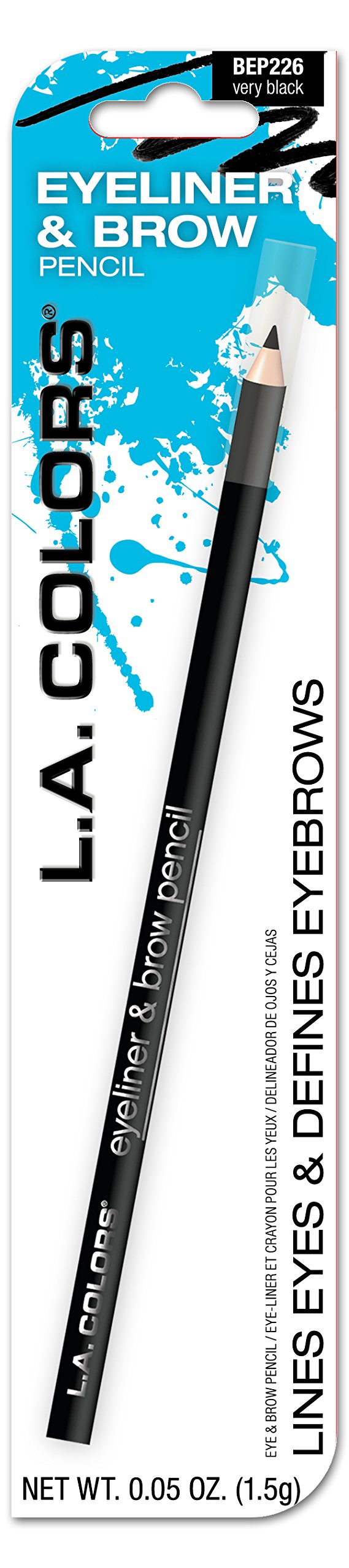 Eyeliner & Brow Pencil- Very Black