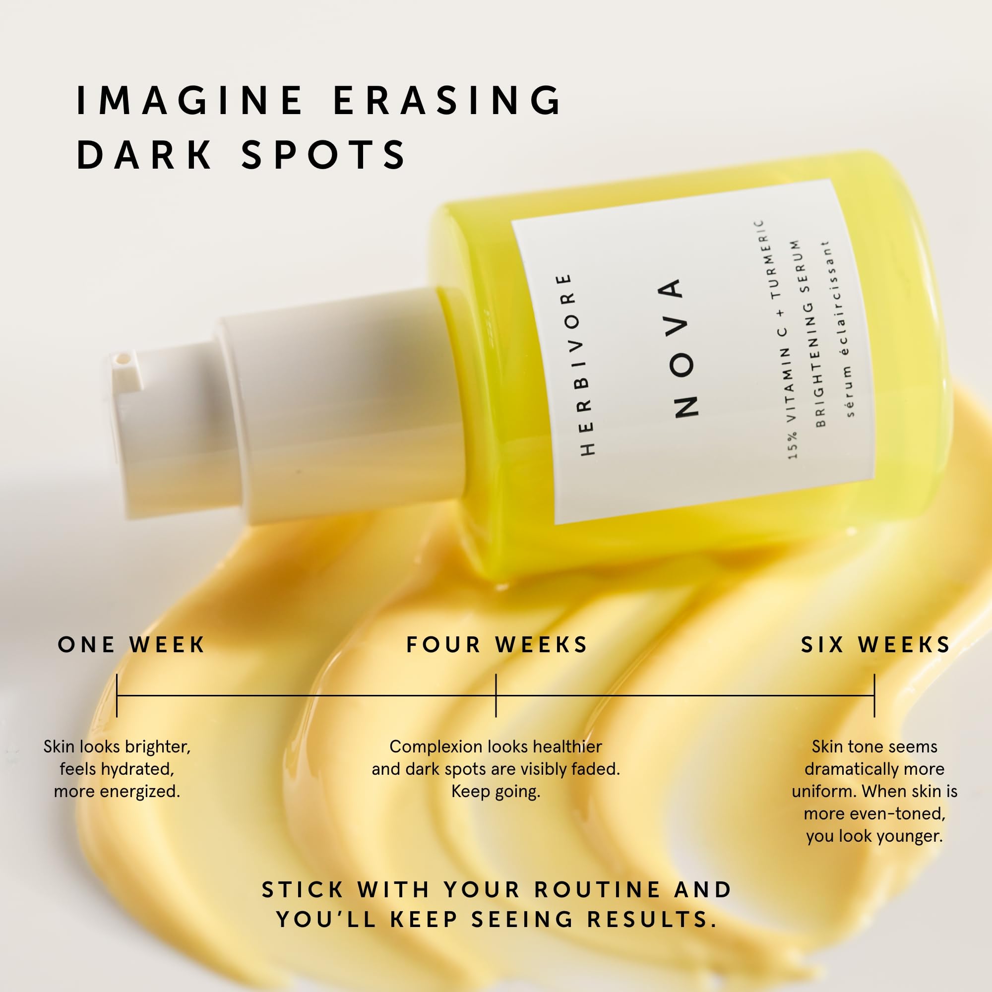 HERBIVORE Brightening Skincare Regimen | Nova Serum + Super Nova Eye Cream