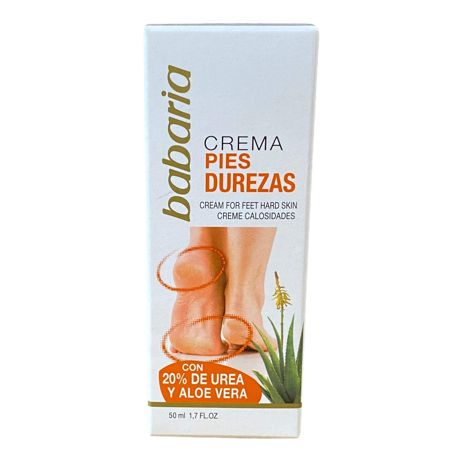 Babaria Foot Cream For Hard Skin 50ml by Babaria