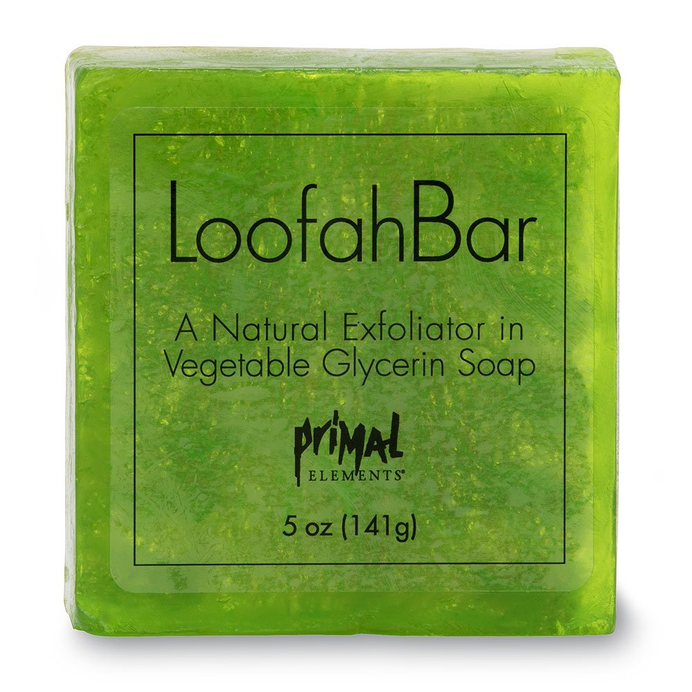 Primal Elements Juicy Kiwi 5.0 Oz. Loofah Glycerin Bar Soap