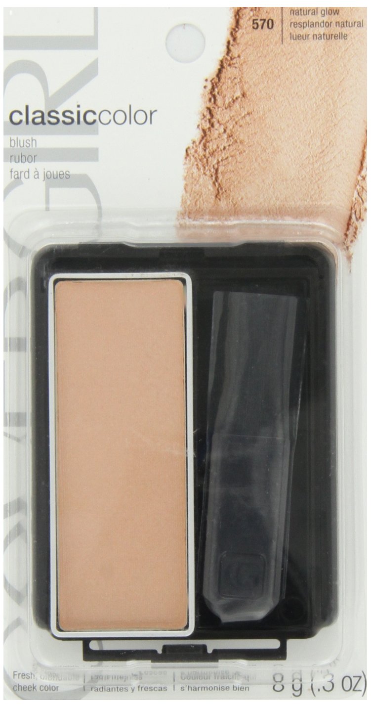 CoverGirl Classic Color Blush Natural Glow(N) 570, 0.3 Ounce Pan