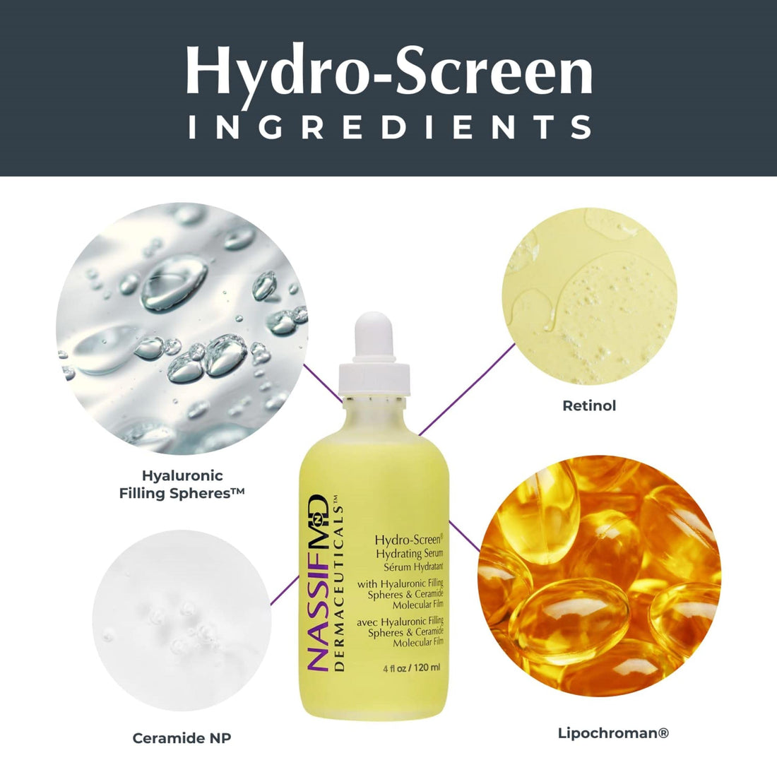 Hydro-Screen Hyaluronic Acid Serum (2oz)