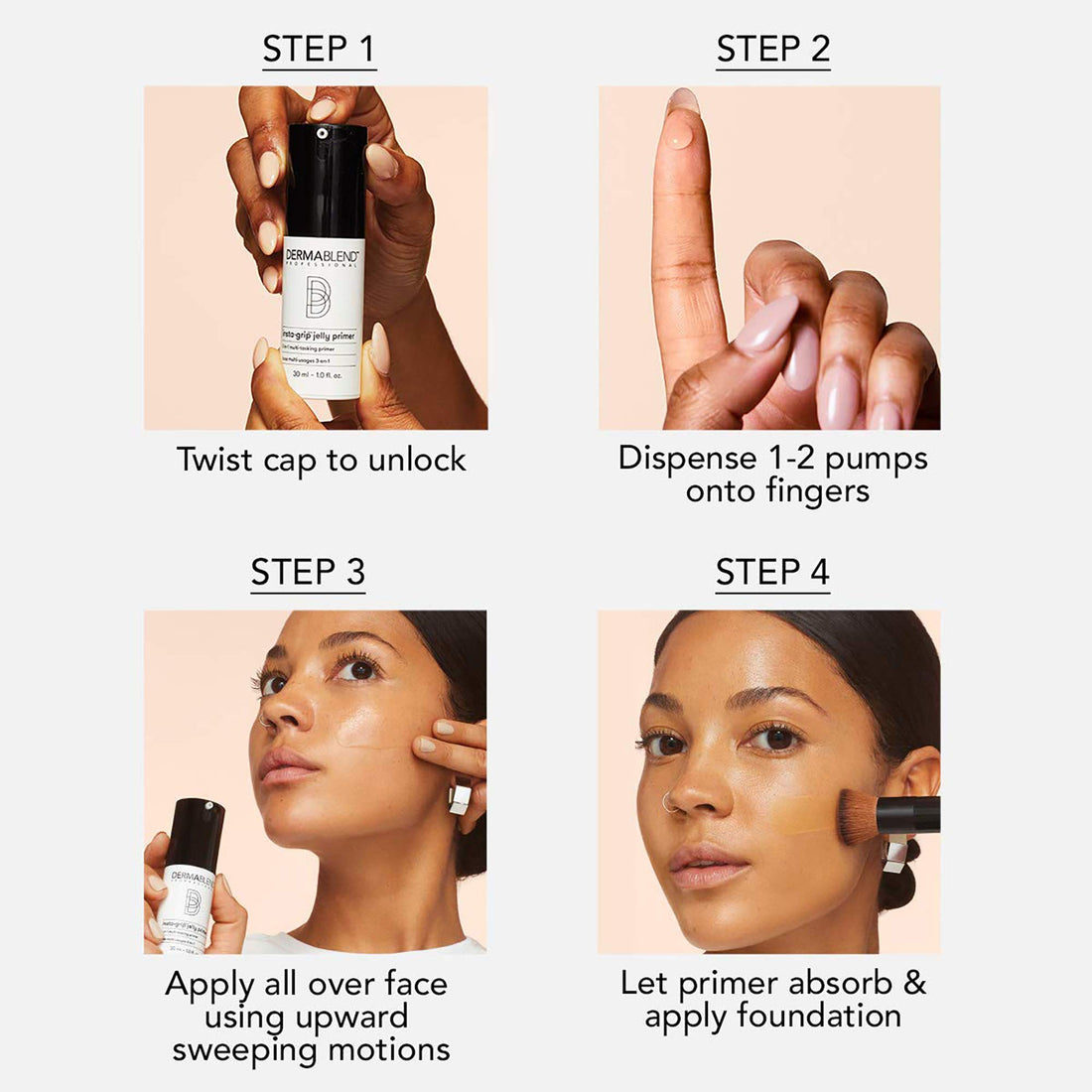 Dermablend Insta-Grip Jelly Face Primer, 1 Fl. Oz.