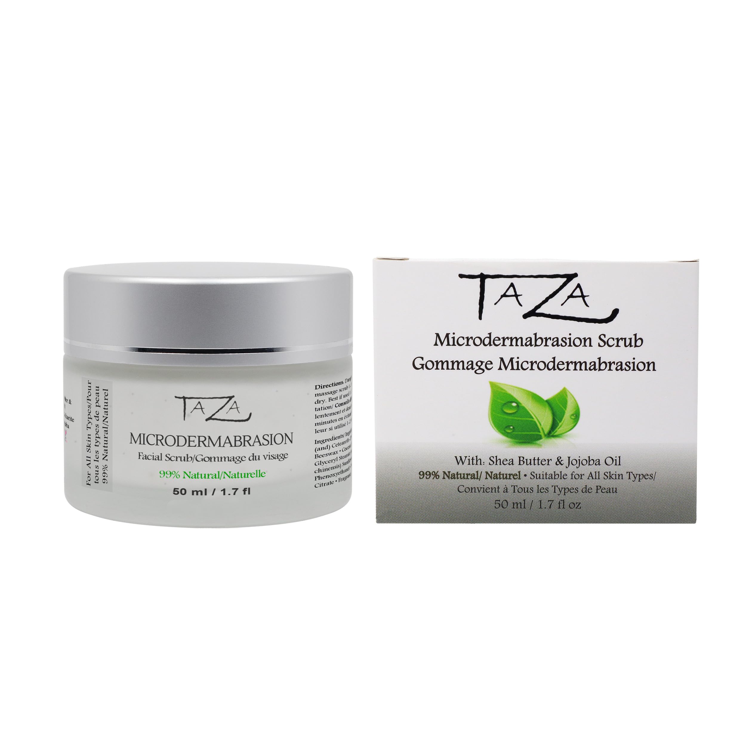 Premium Taza Natural Microdermabrasion Scrub