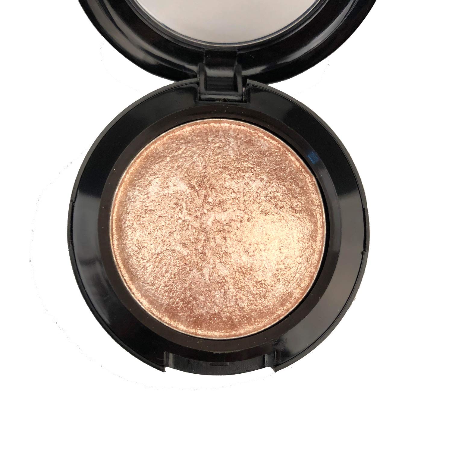 Mallofusa Single Baked Eye Shadow Powder Palette In Shimmer 12 Metallic Colors Optional (Golden)