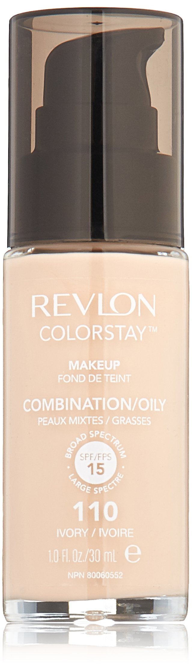 Revlon ColorStay Makeup with SoftFlex SPF6 Combination/Oily Skin 110 Ivory, 1 Ounce