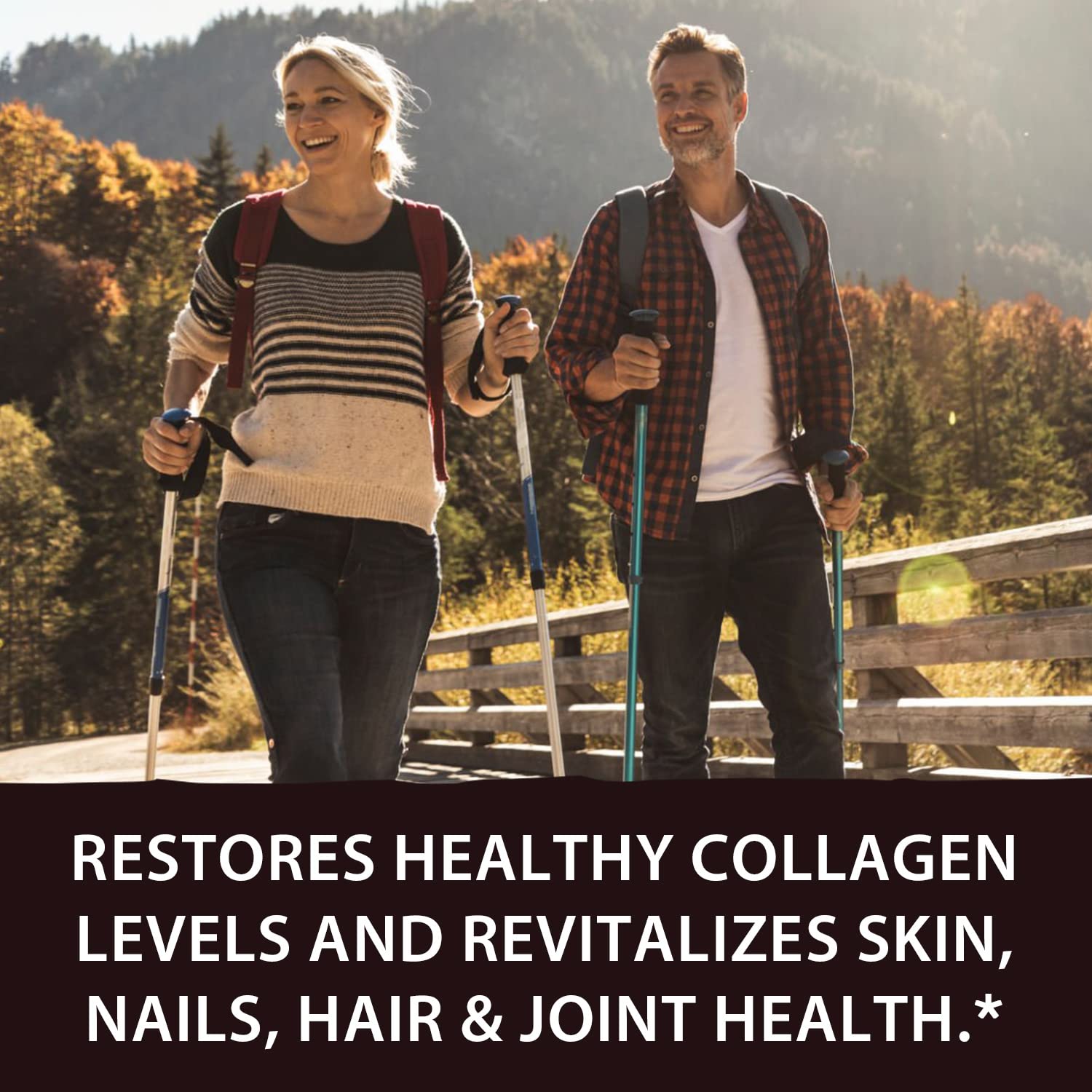 Vitacook Collagen Peptides Complex, Type I, II, III, 2025 MG, Hydrolyzed Multi Collagen, VC, Biotin, HA, Turmeric & Black Pepper, for Skin, Hair, Nails, Joints, 90 Caps