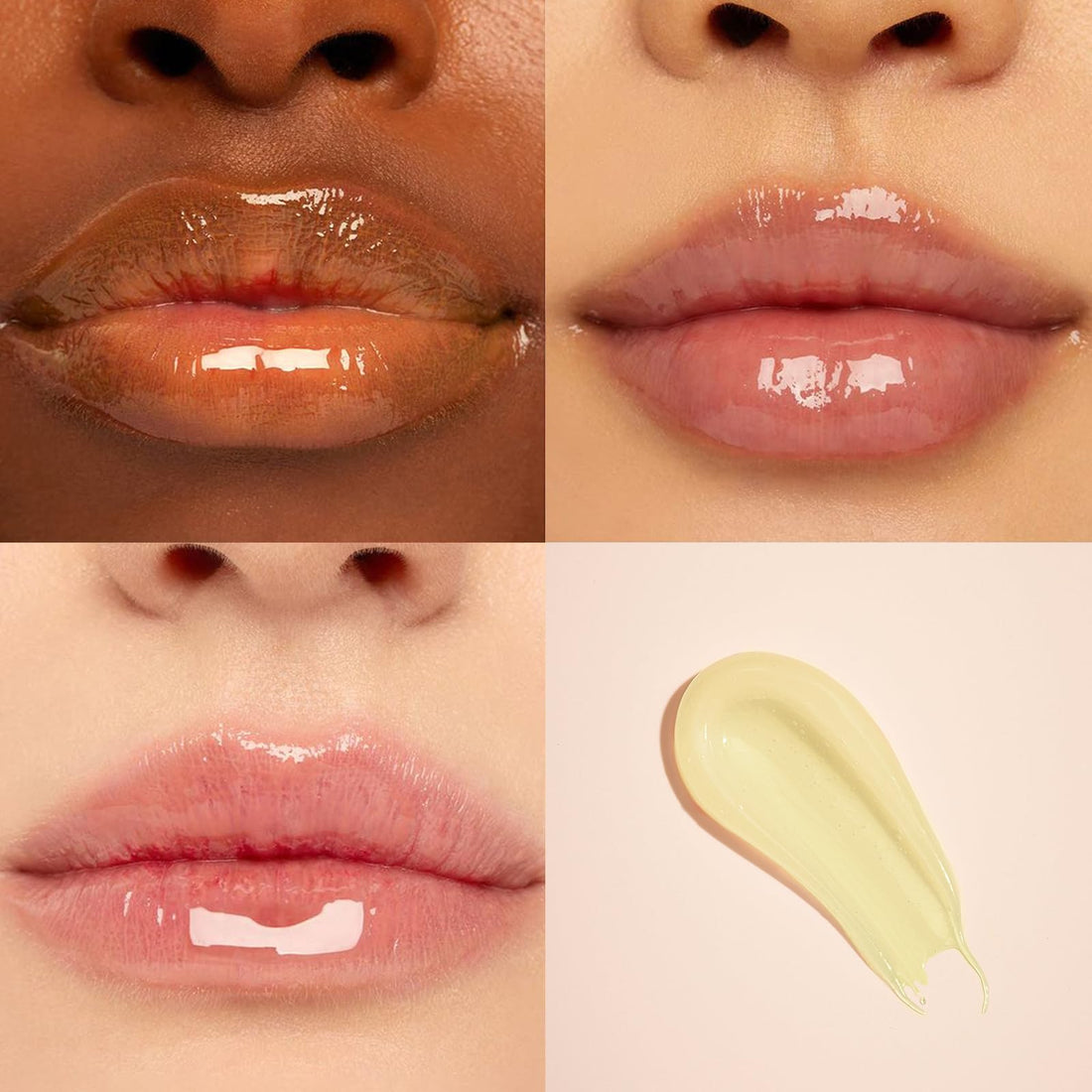SPODARE Lip Shiny Balm Vanilla: Lip glosses infused with Tahitian Vanilla, Monoi Flower, Sunflower Oil & Wolfberry Extract, Softening, Gloss Finish - Light Weight with Shea Butter