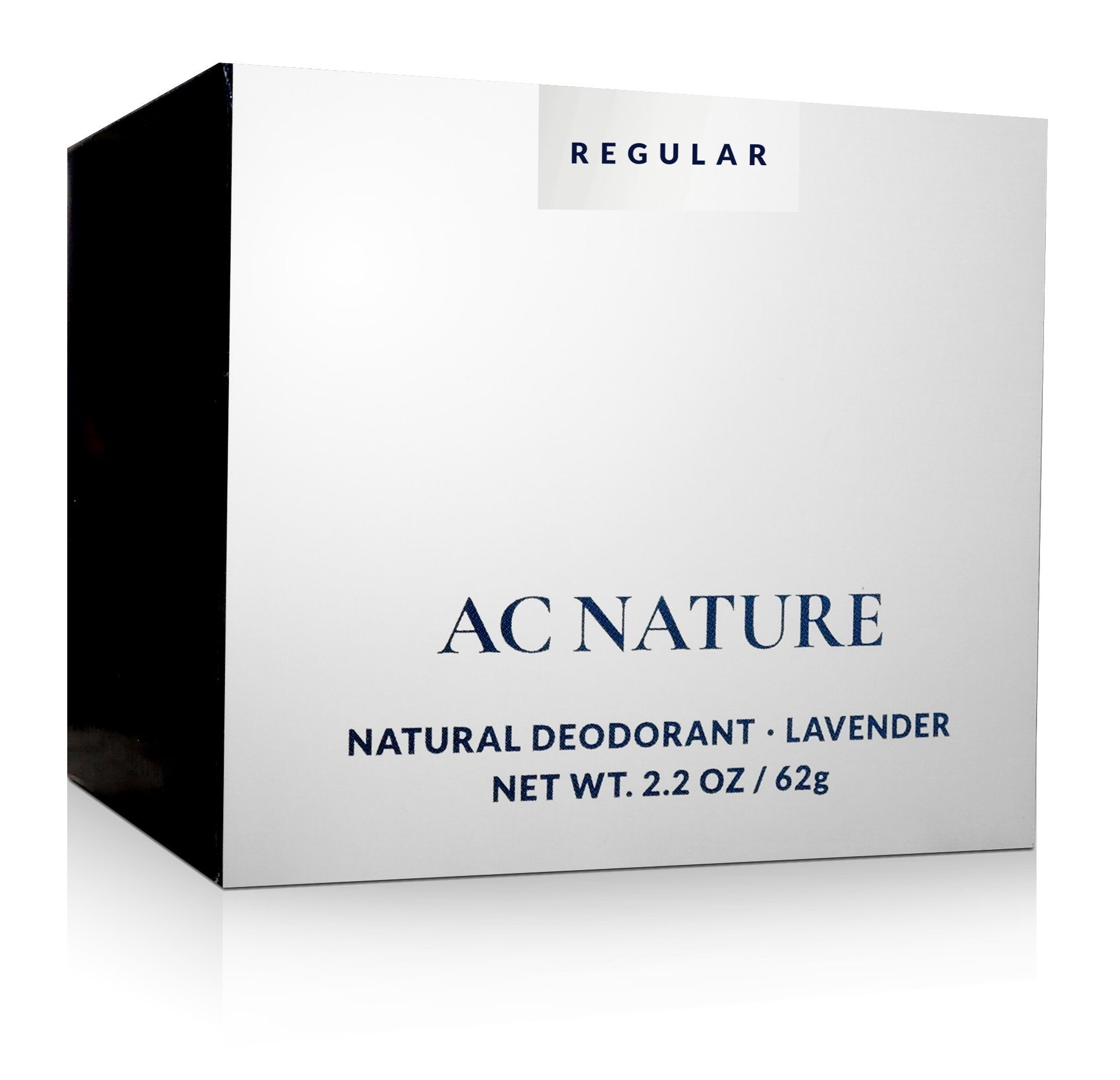 AC NATURE 100% Natural Lavender Deodorant Cream, Aluminum, Alcohol and Paraben Free, Scented with Organic Essential Oils for Women and Men, 2.2 oz.