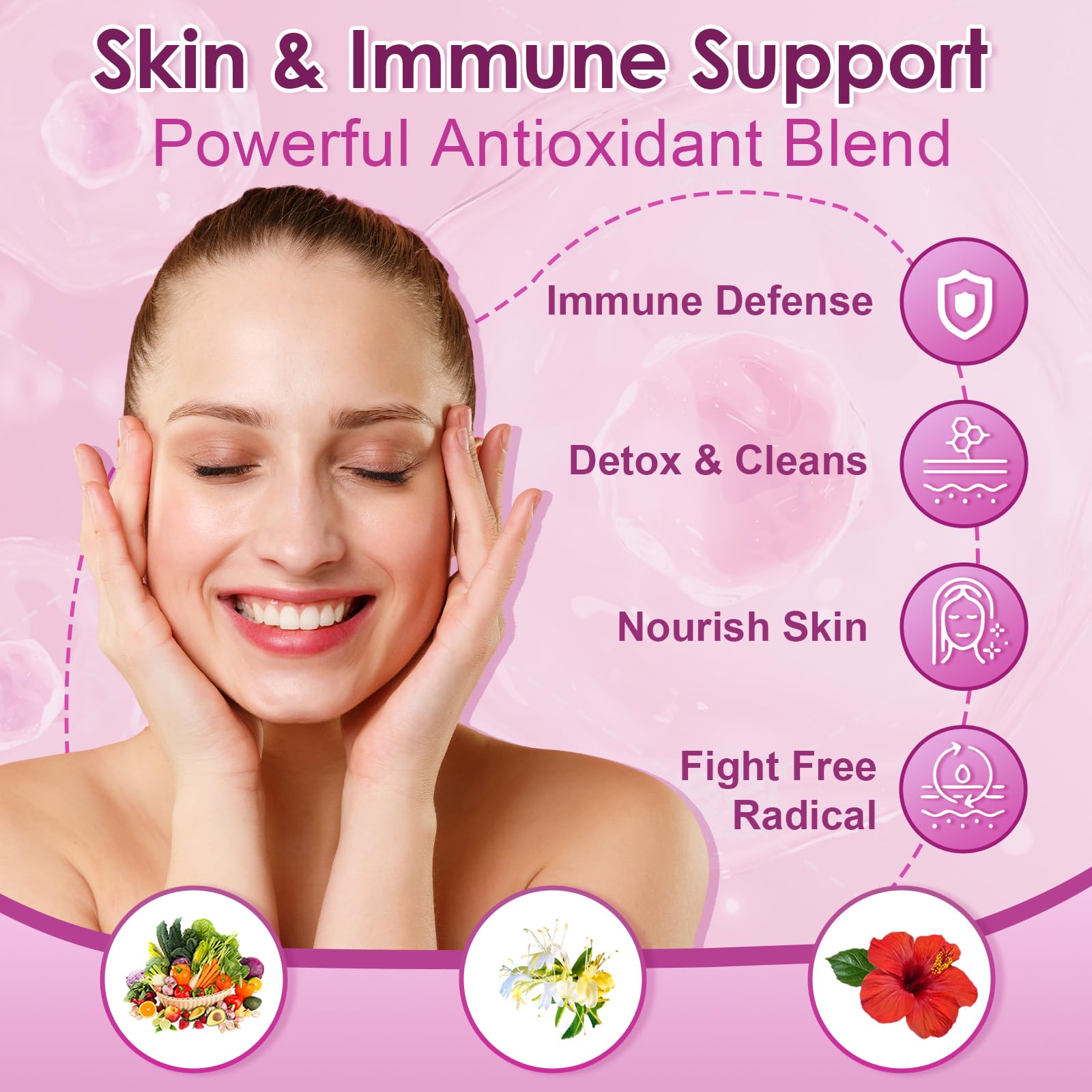 NATURE TARGET Probiotics for Women, 100 Billion CFUs Probiotic with Digestive Enzymes & Prebiotics, Vaginal Probiotics with Cranberry for Urinary Tract Health, pH Balance, 180 Veggie Capsules