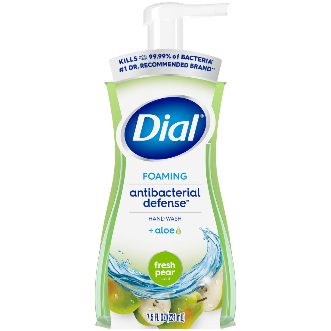 Dial Complete Antibac Foaming Hand Wash, Fresh pear-7.5 oz