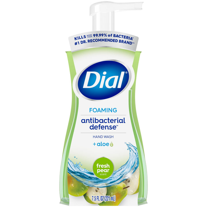 Dial Complete Antibac Foaming Hand Wash, Fresh pear-7.5 oz