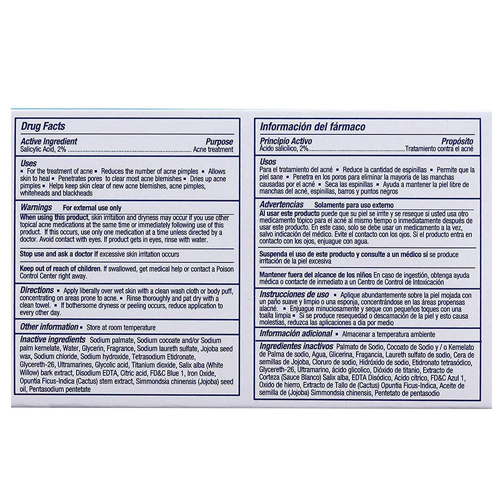 Asepxia Cleansing bar scrub 3.53 oz (100 g), 4.0 Ounce