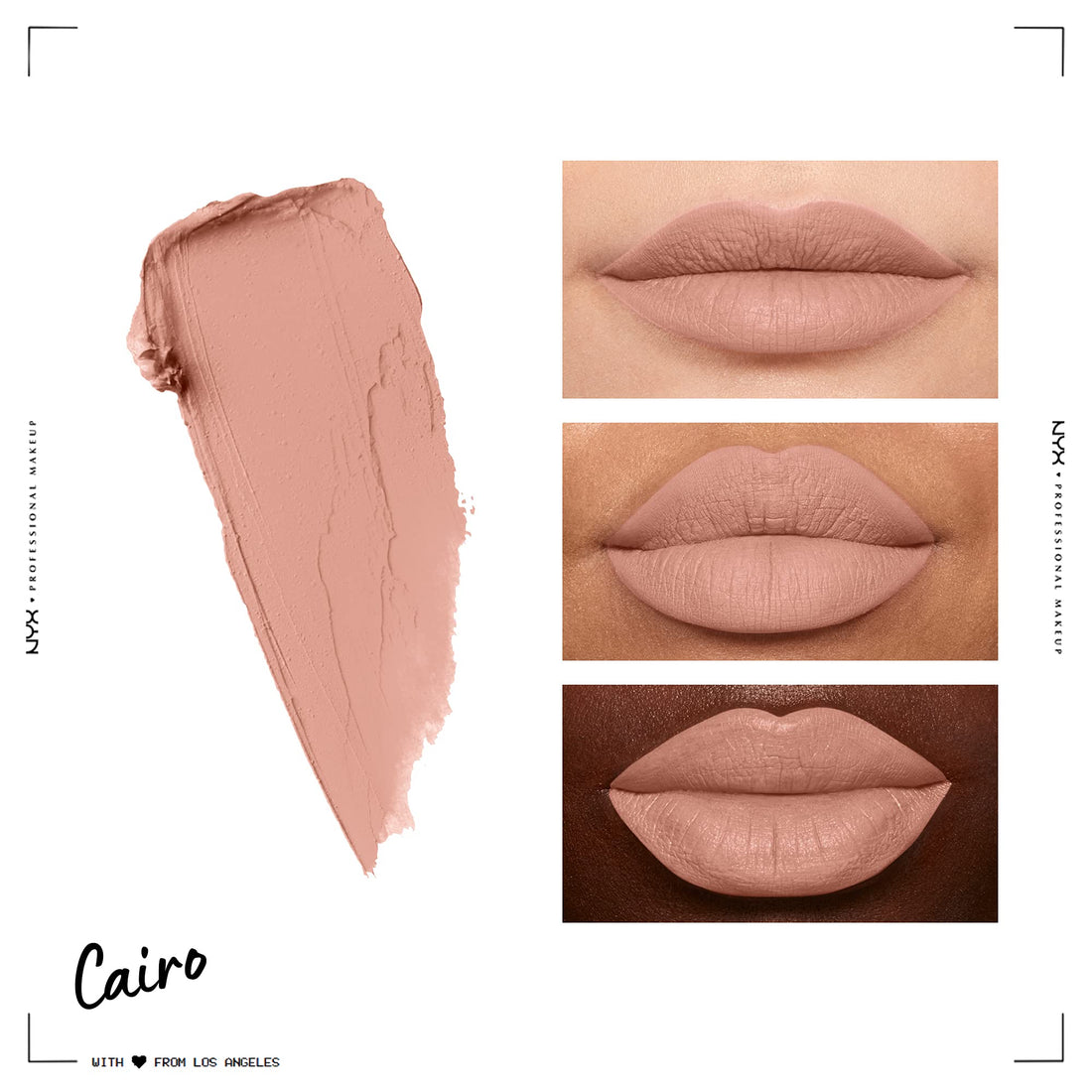 NYX Soft Matte Lip Cream - SMLC 16 Cairo - Pure Nude 0.27 fl. oz 8 ml