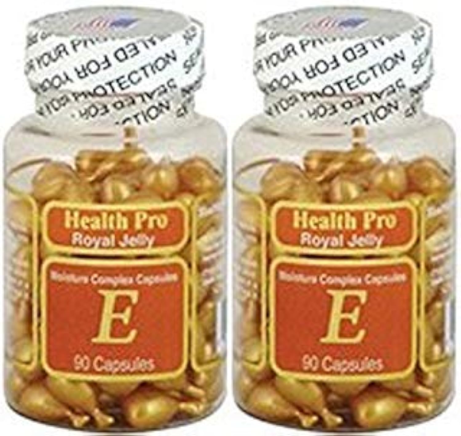NU-Health Vitamin E Skin Oil Royal Jelly, 90 Softgels (Pack of 2)