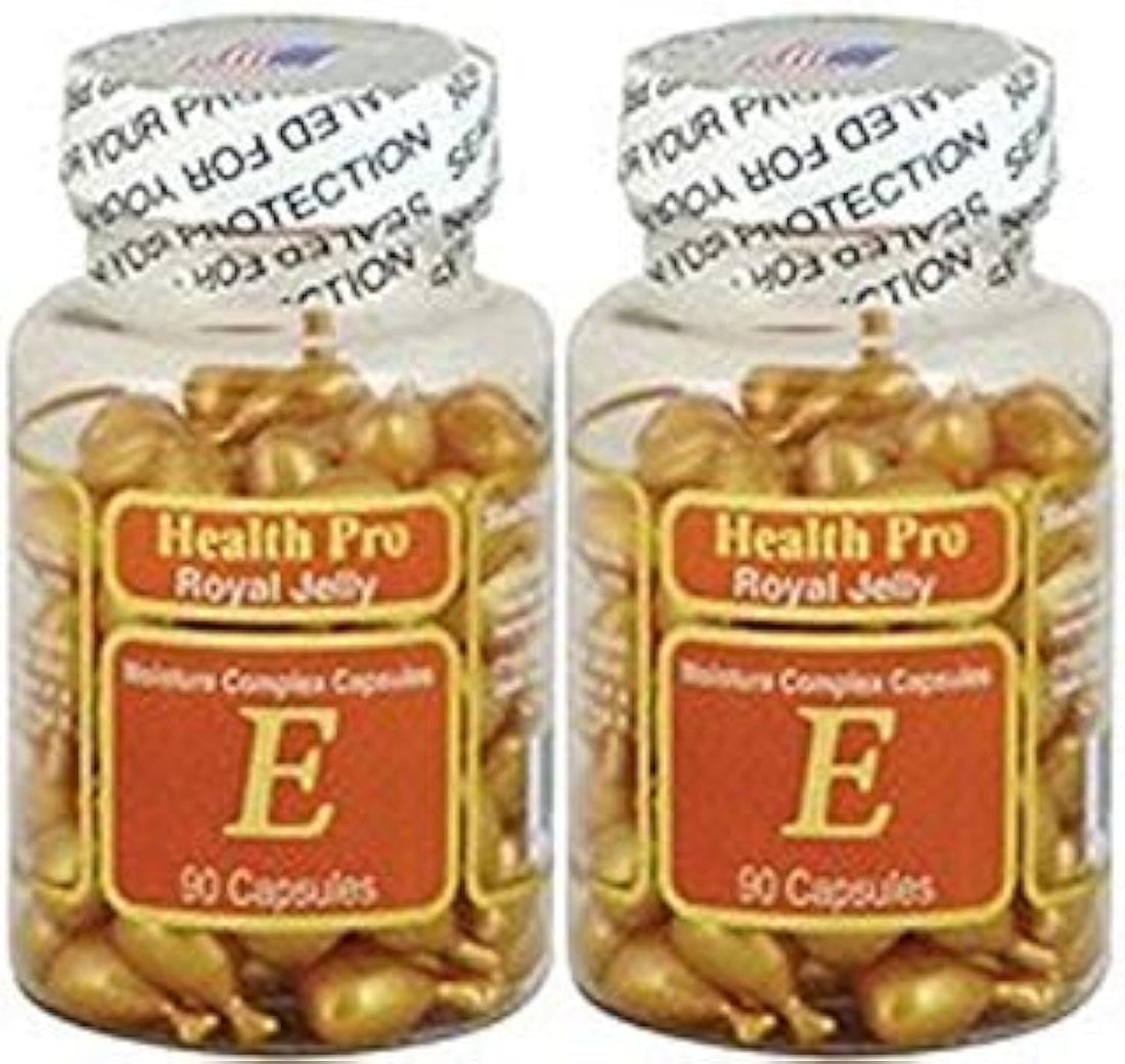 NU-Health Vitamin E Skin Oil Royal Jelly, 90 Softgels (Pack of 2)