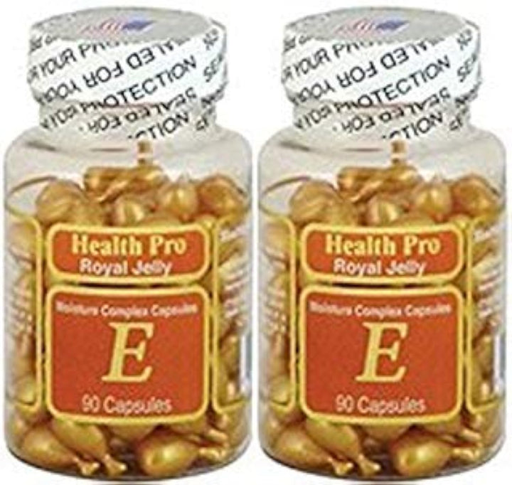 NU-Health Vitamin E Skin Oil Royal Jelly, 90 Softgels (Pack of 2)