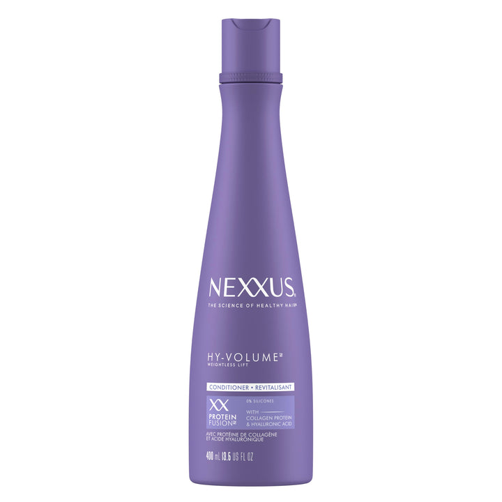Nexxus Hy-Volume Weightless Lift Conditioner For Flat & Limp Hair Protein Fusion with Collagen Protein & Hyaluronic Acid for 48 Hours of Volume 13.5 Fl Oz