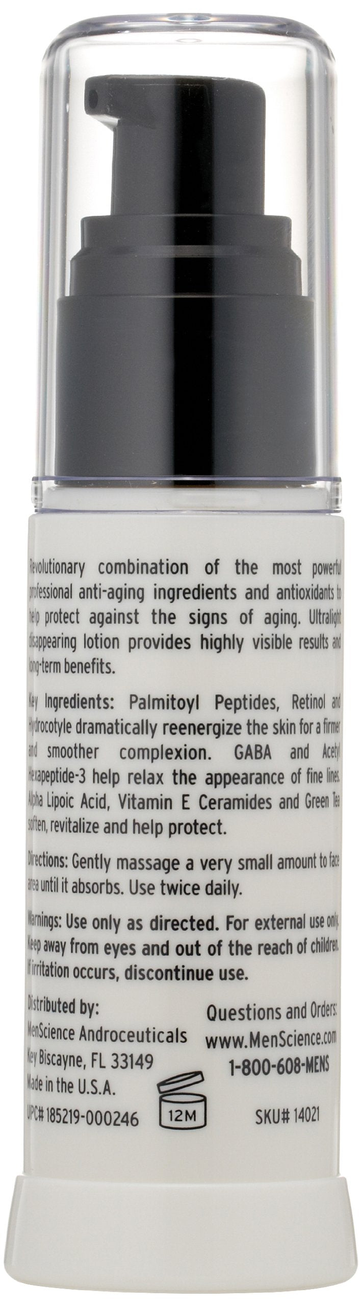 MenScience Androceuticals Anti-Aging Formula, 1 oz.