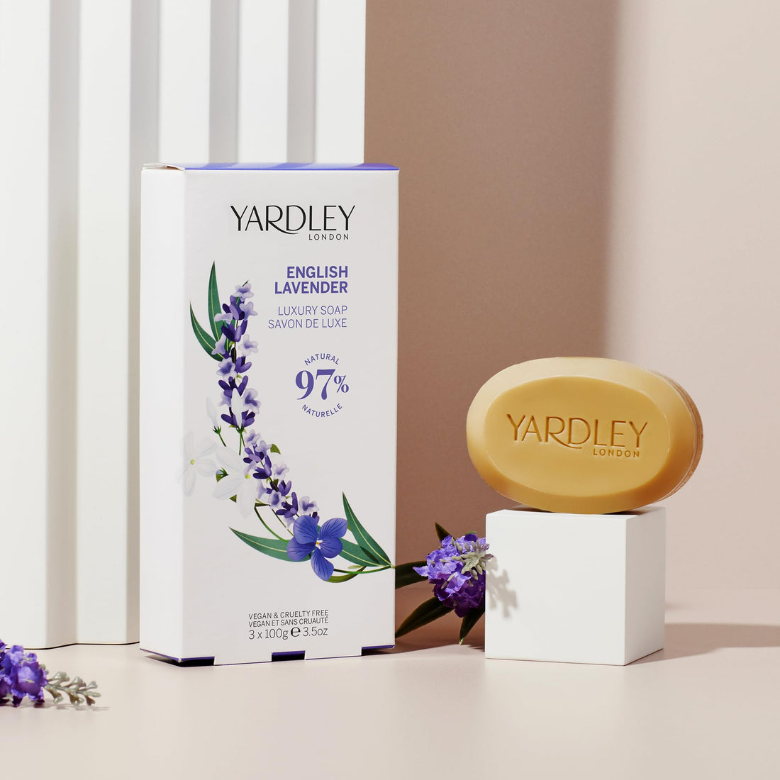 Yardley Of London Yardley English Lavender By Yardley Of London For Women. Luxury Soap Pack 3 X 3.5-Ounces