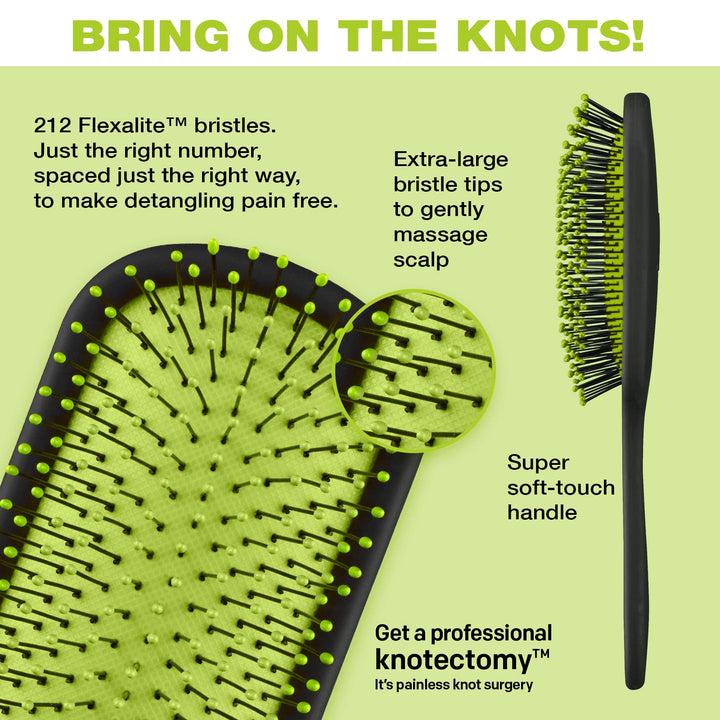The Knot Dr. For Conair The Pro with Case Green