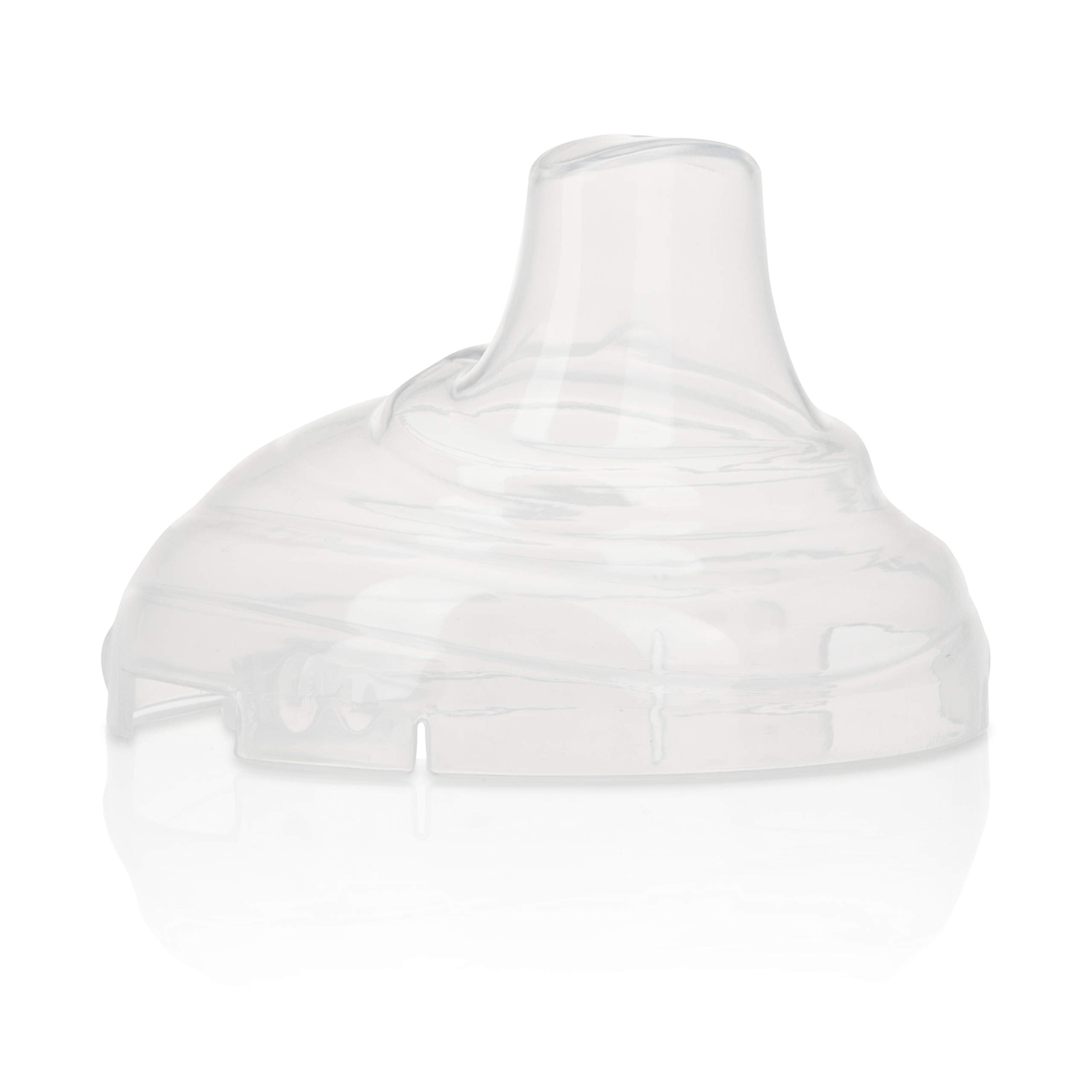 Nuby Twin Handle 360 Grip N' Sip 8oz Tritan Cup with Hygienic Cover, Grey,1 Count (Pack of 1)