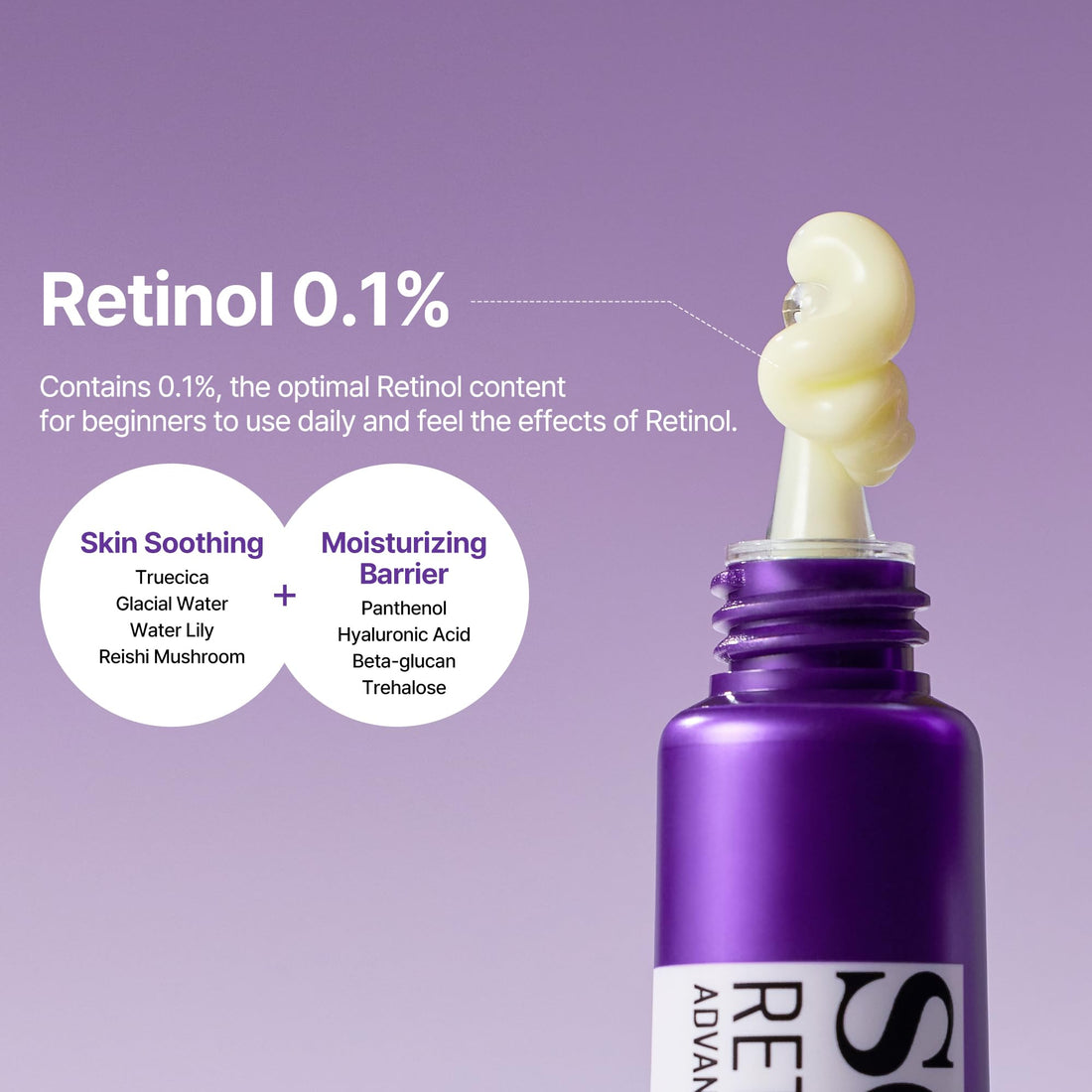 SOME BY MI Retinol Intense Advanced Triple Action Eye Cream - 1.01Oz, 30ml - Mild Korean Under Eye Cream Anti Aging for Dark Circles and Fine Lines - Ideal for Retinol Beginners - Korean Skin Care