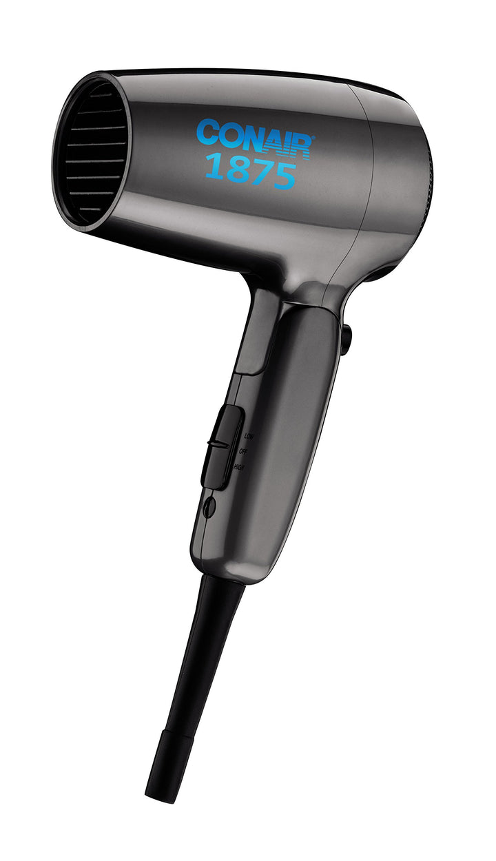 Conair Vagabond Compact 1875 Watt Folding Handle Hair Dryer; Teal