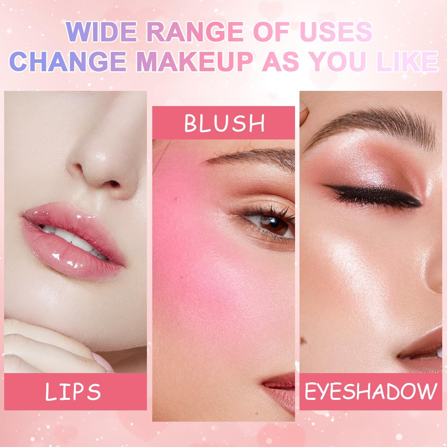 SHEEPFLY 2025NEW-6 Colors Lip Tint Stain Set,Moisturizing and Hydrating Lip Gloss Pack, Non-sticky Fat Oil Lipgloss,Clear Lip Gloss and Glow Lip Oil for Woman(02#)