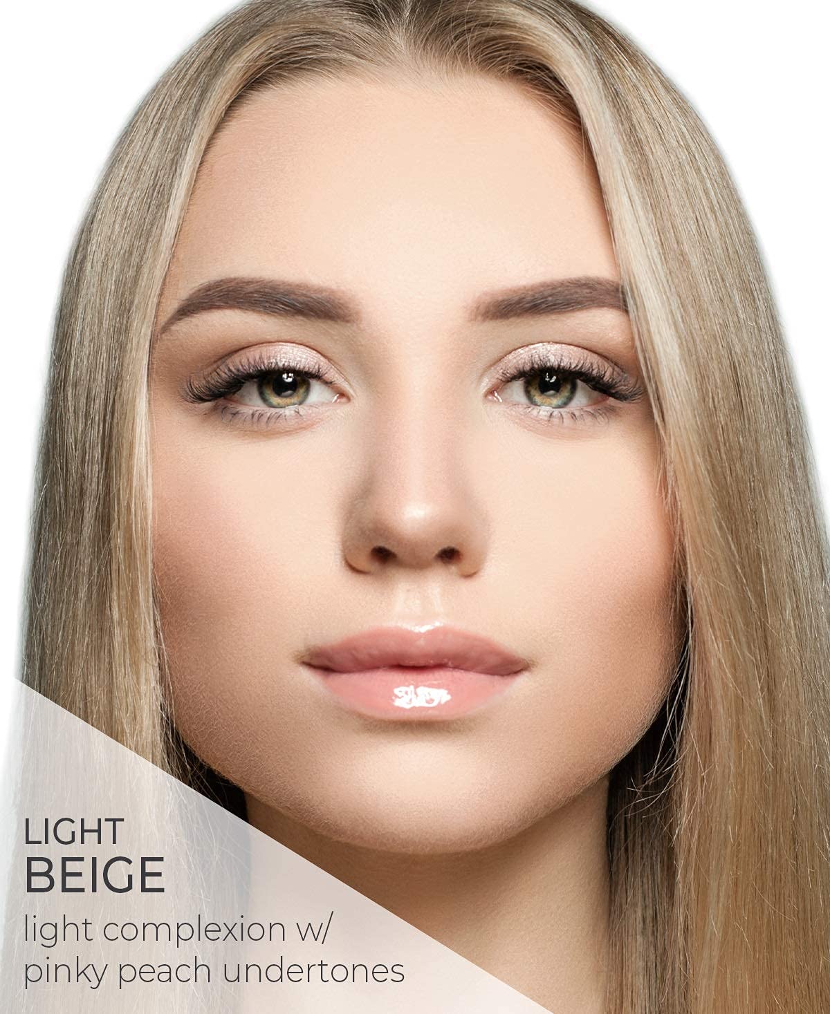 AMAZING COSMETICS Amazing Concealer, multipurpose full coverage concealer, Light Beige