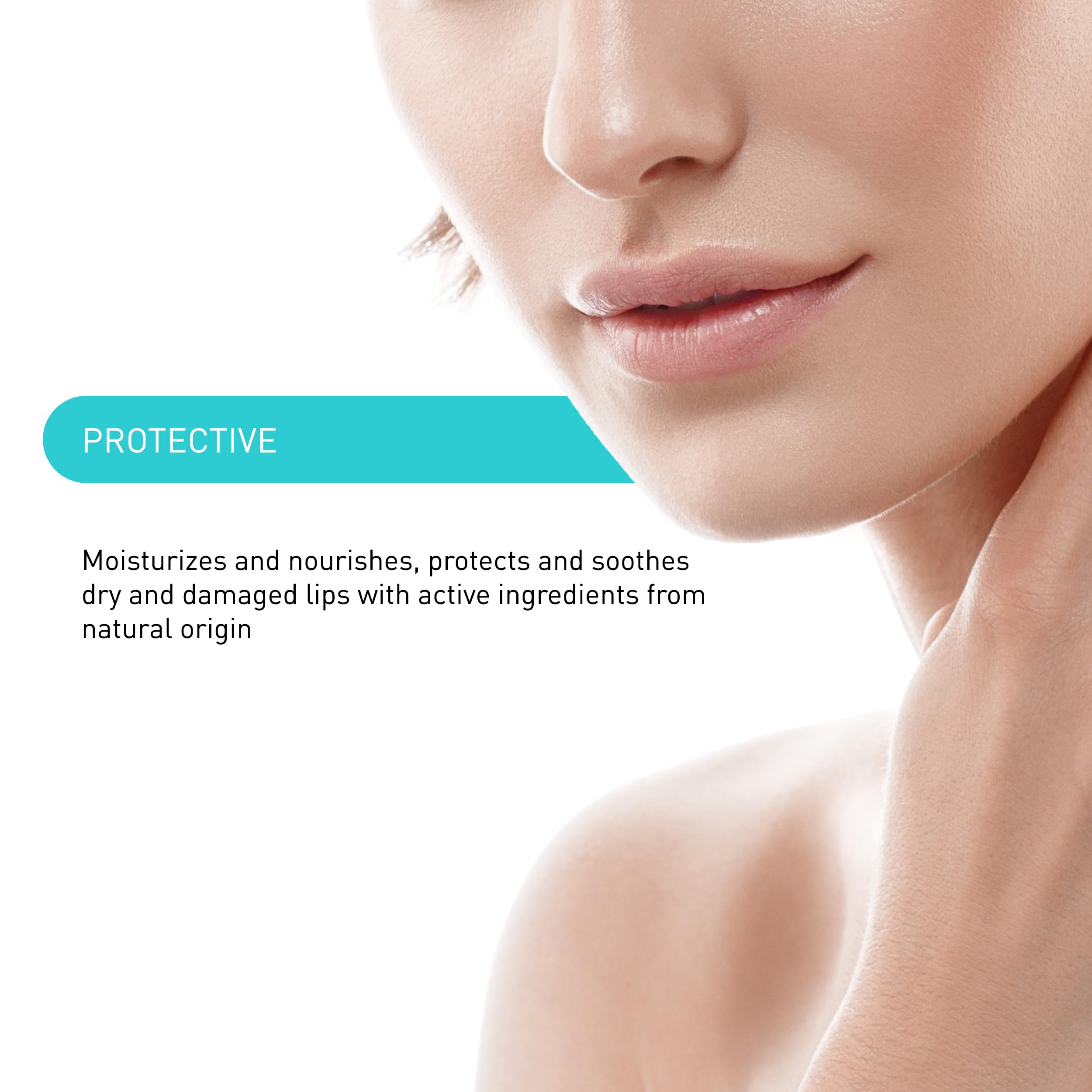 Embryolisse Protective Repair Lip Balm. Shea Butter Care for Hydration and Protection of Chapped and Dry Lips, 0.16 oz.