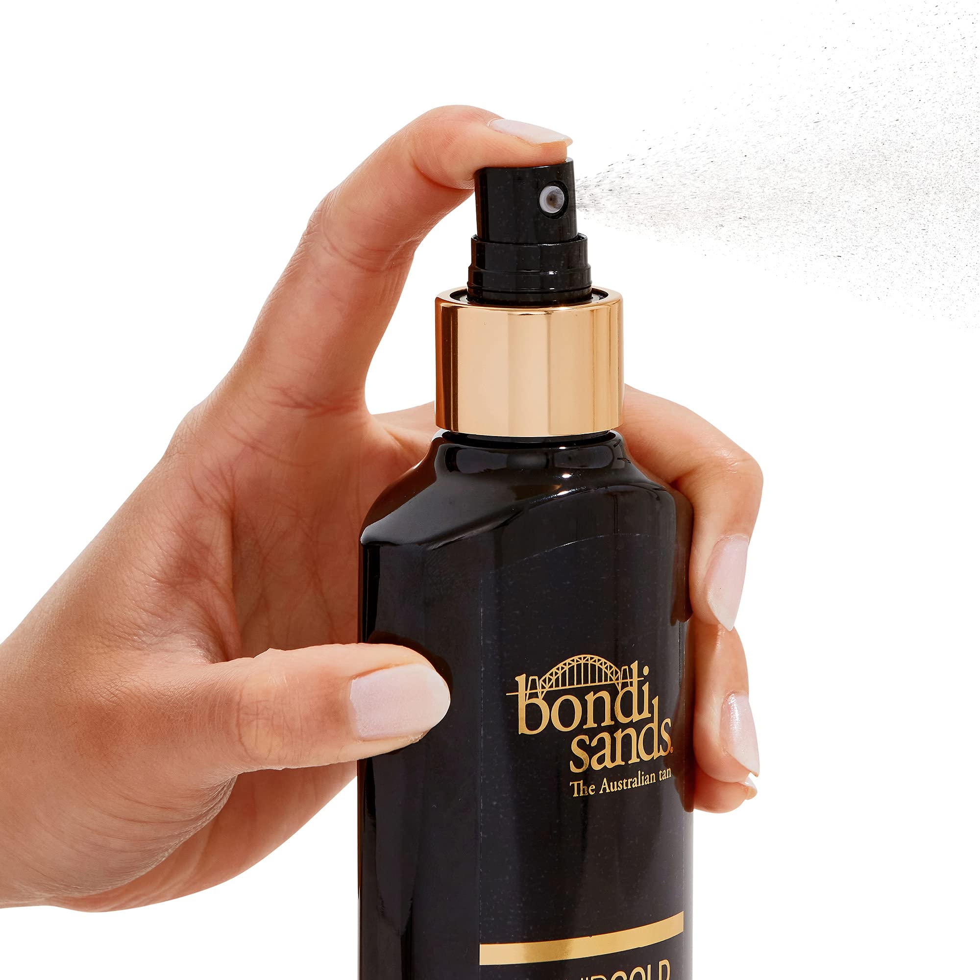 Bondi Sands- Liquid Gold Self Tanning Dry Oil Provides a Longer Lasting Tan and Skin Hydration (150ML)