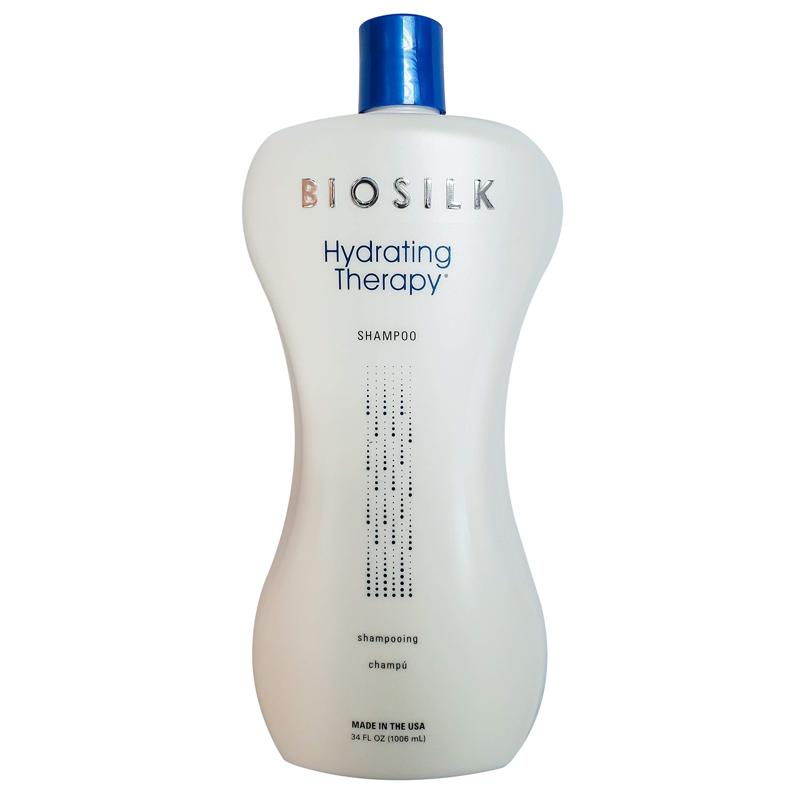 Biosilk Hydrating Therapy Shampoo and Conditioner 34oz with Two Pumps Bundle