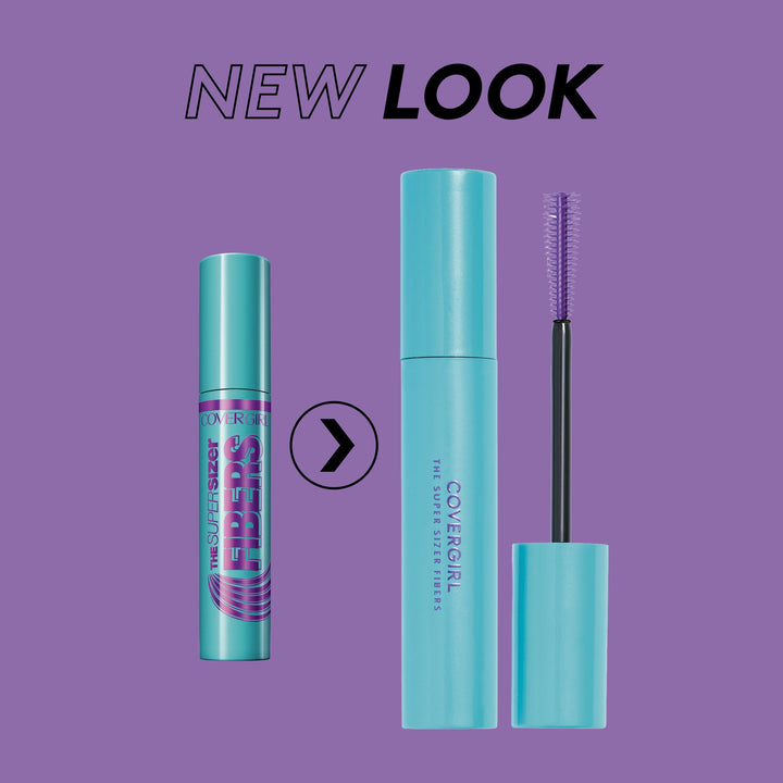 CoverGirl The Super Sizer Fibers Mascara, Black Brown, 0.028 Pound by COVERGIRL