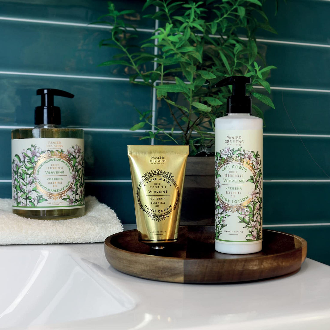 Panier Des Sens -Verbena Essential Oil Mini Hand Cream