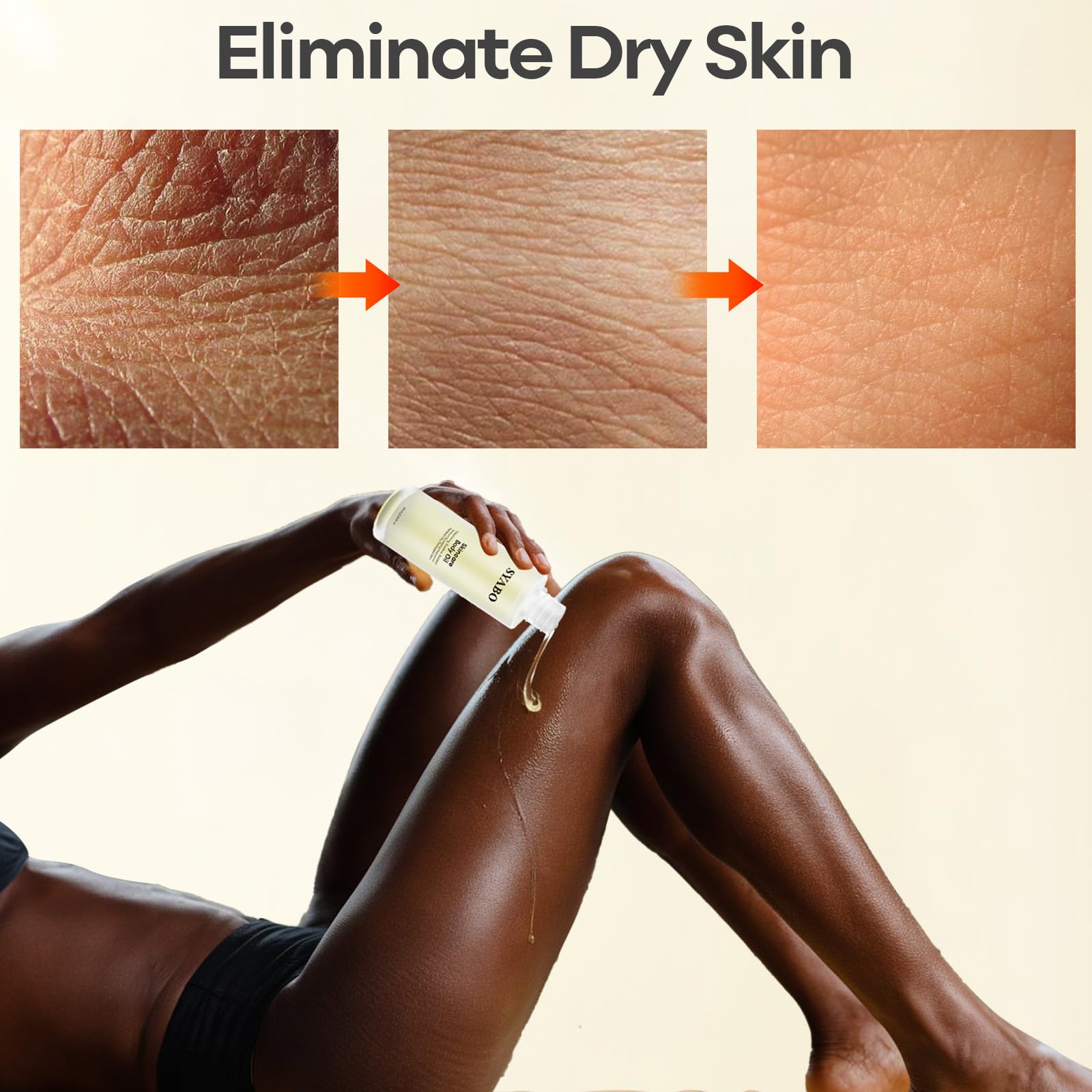 Skincare Body Oil, Moisturizer Hydrating Body Oil, Vitamin E and Jojoba Oils for Women Men Nourishing After Shower & Bath Oil, 2 FL OZ, All Skin Types