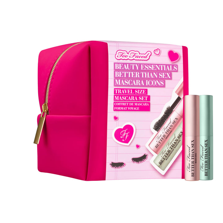 Too Faced Beauty Essentials Better Than Sex Mascara Icons Travel Size Mascara Set
