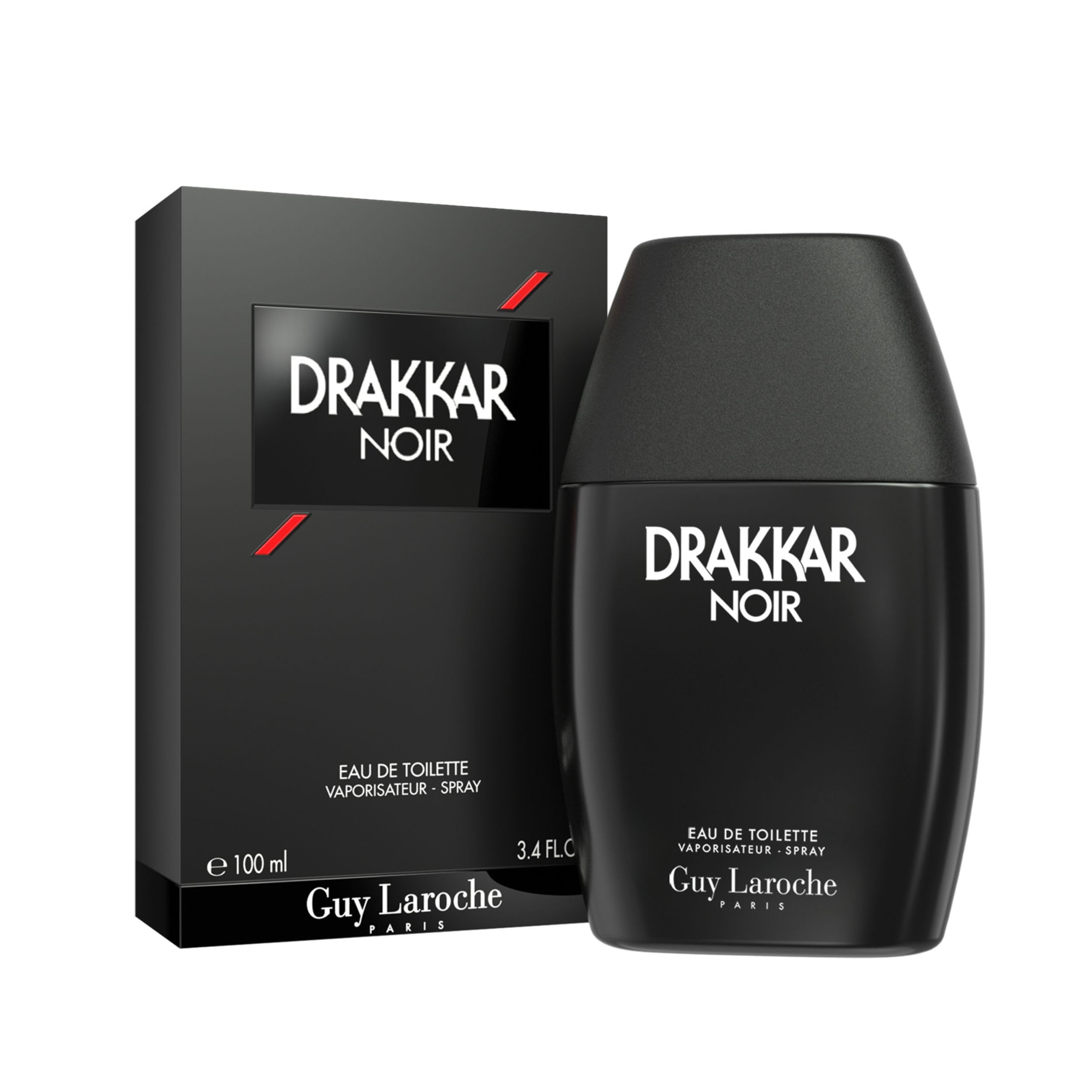 DRAKKAR Noir by Guy Laroche EDT Spray 3.4 OZ