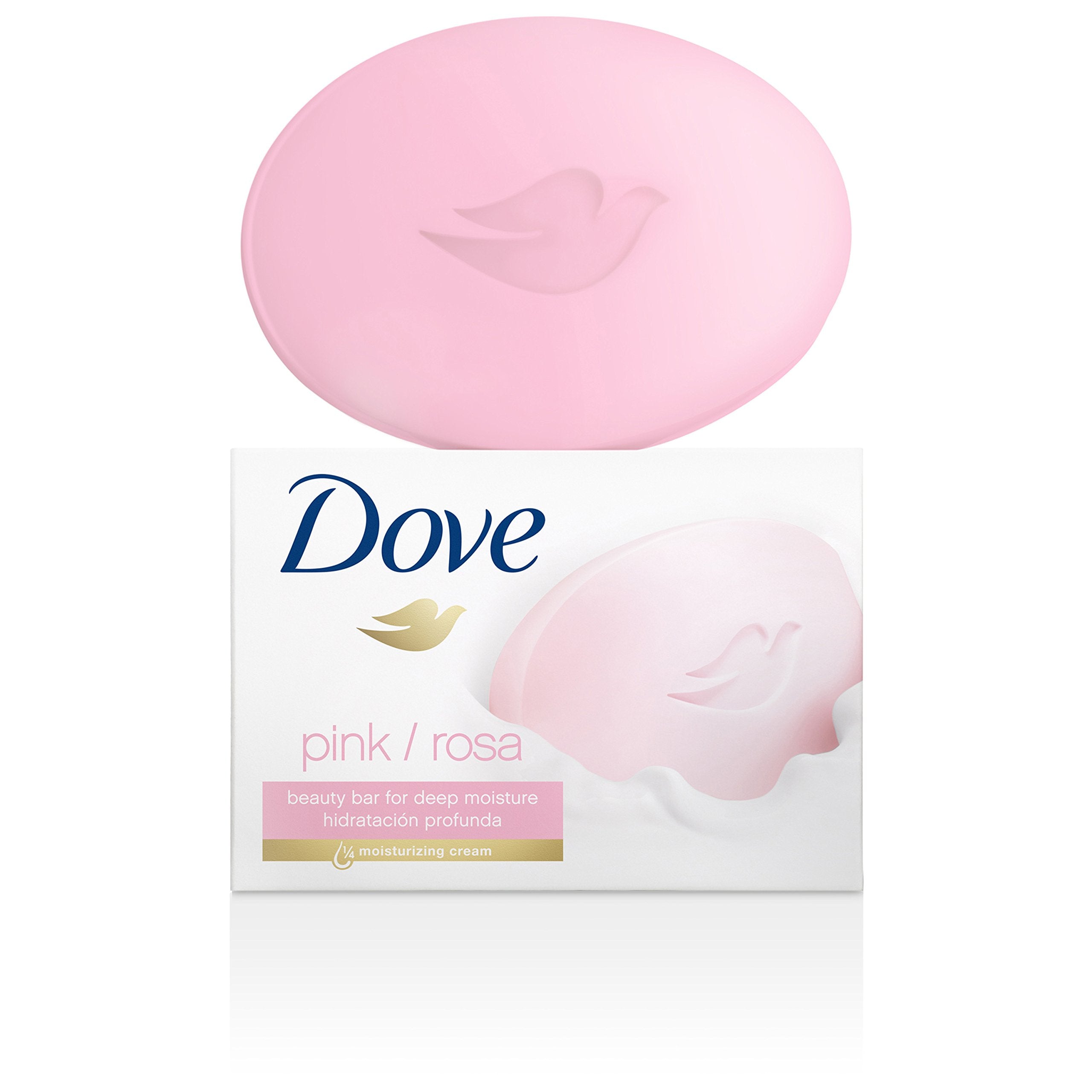 Dove Beauty Bar, Pink 4 oz, 14 Bar