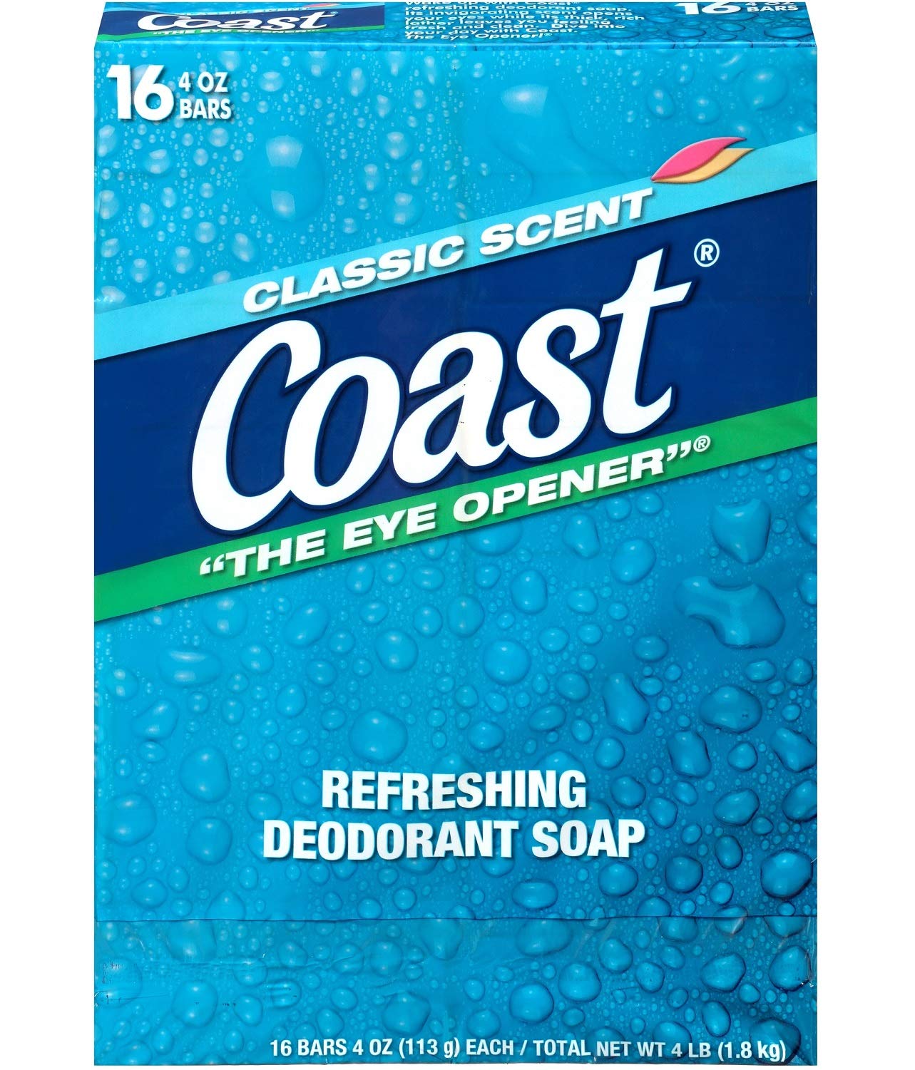 16 Bar: Coast Classic Original Scent Bar Soap - 4 Ounce (16 Bars)