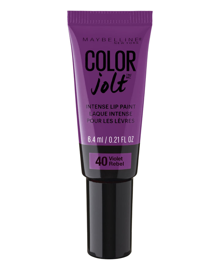 Maybelline Lip Studio Color Jolt Intense Lip Paint, Violet Rebel, 0.21 fl. oz.