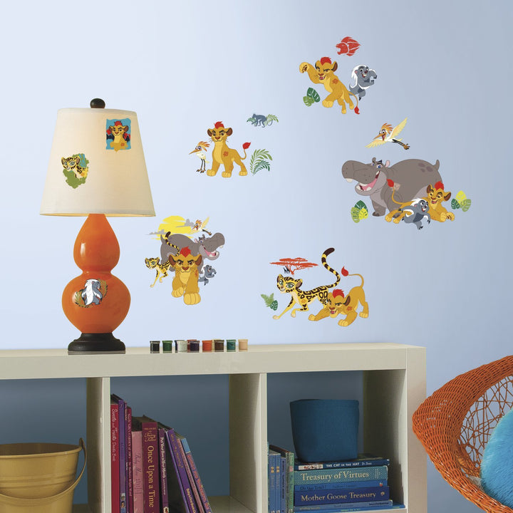 RoomMates Disney Lion Guard Peel and Stick Wall Decals by RoomMates, RMK3174SCS