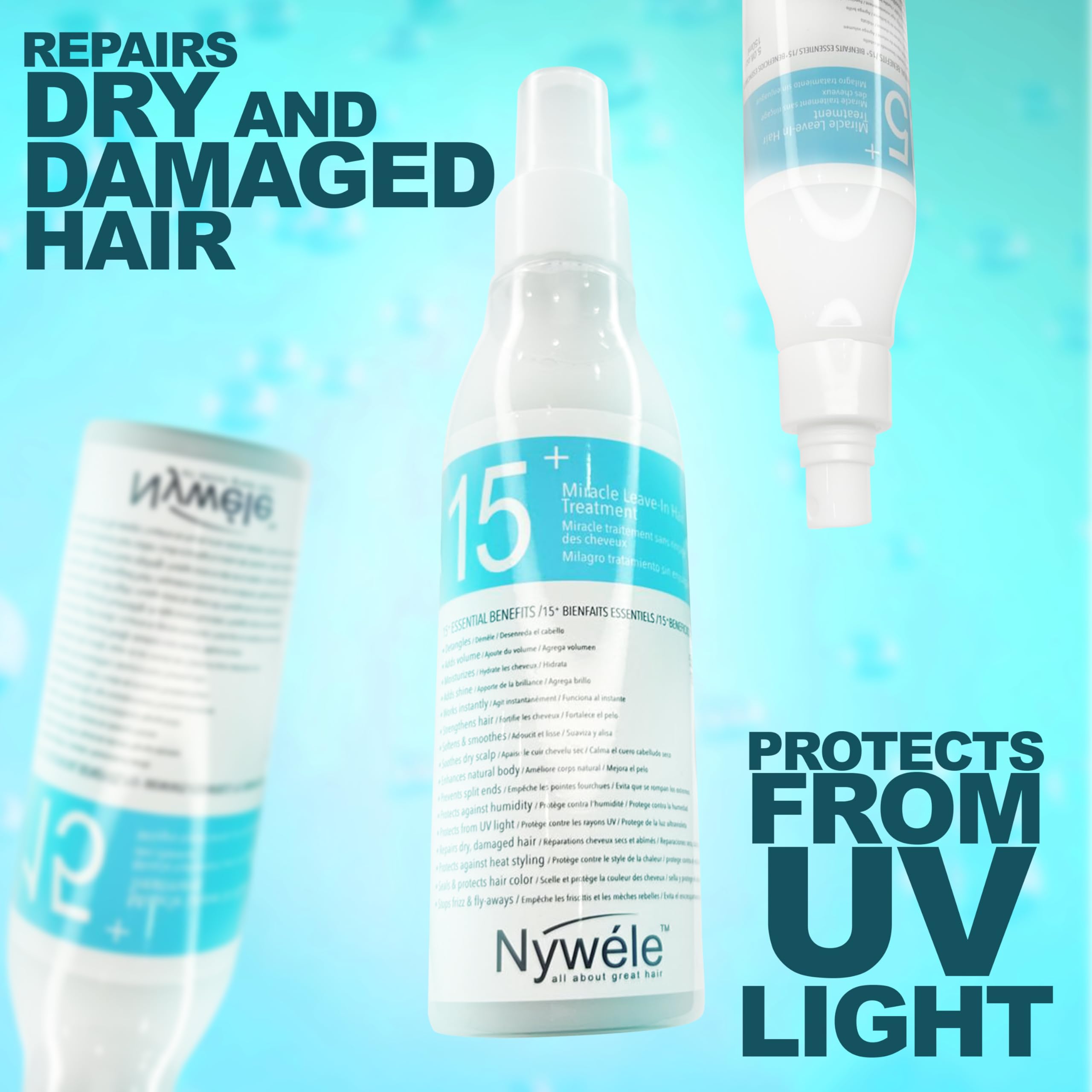 Nywele 15+ Miracle Leave in Hair Treatment 5 oz